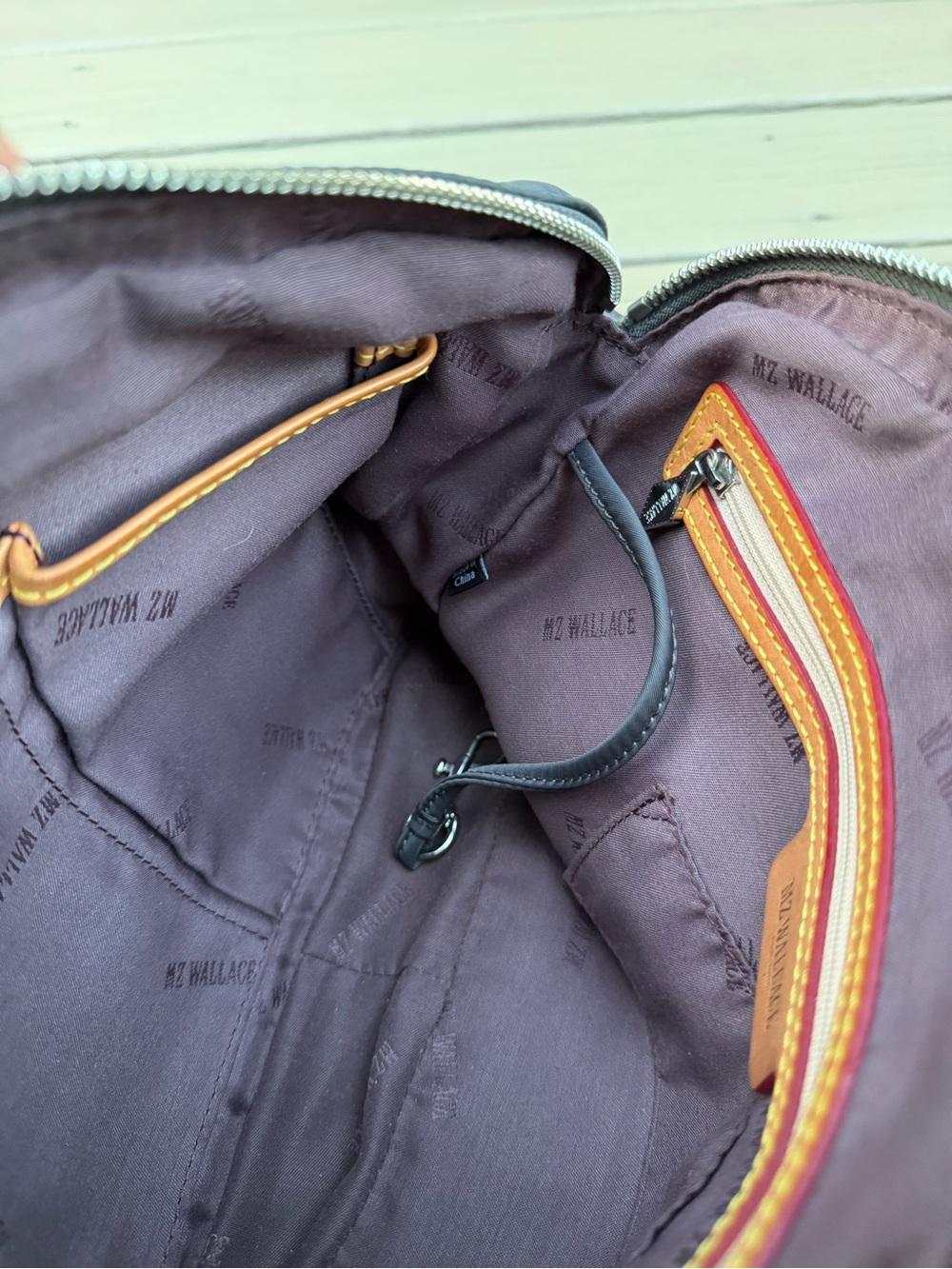 MZ Wallace Slate Gray Nylon Bag - no strap - Picture 13 of 15